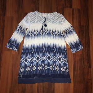 Cupcakes & Cashmere Blue Quest Tunic